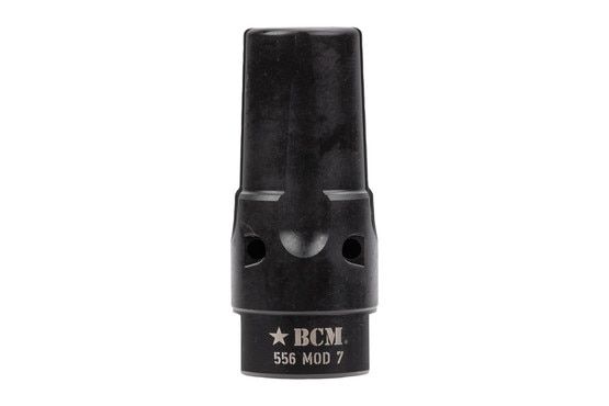 Bravo Company Manufacturing BCMGUNFIGHTER Compensator Mod 7 has tuned slots and ports that help reduce muzzle rise